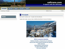 Tablet Screenshot of caltrano.com